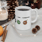 Came Saw Conquered Ceramic Mug |  Personalized Mug