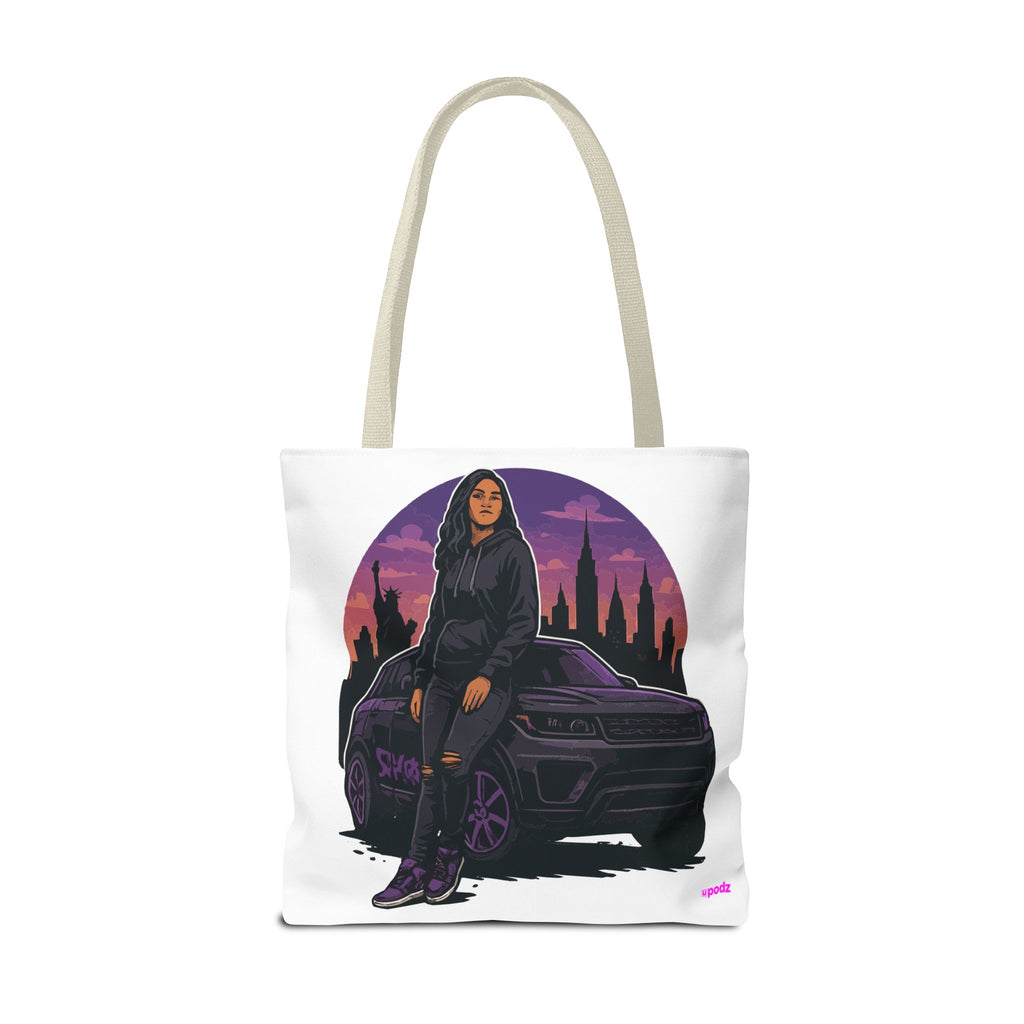 Just Cruzin Tote Bag - Quirky Fun Bag