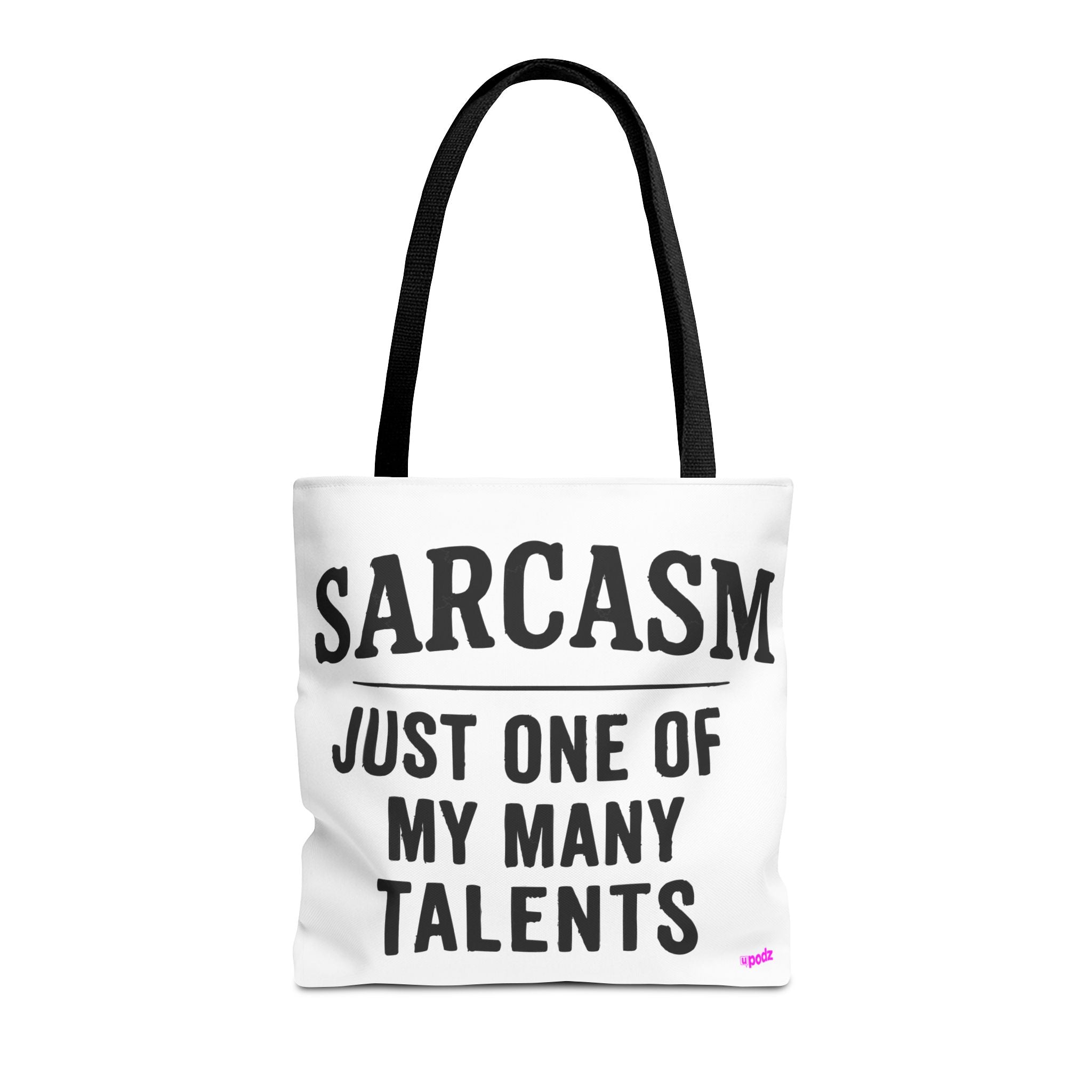 Sarcasm Tote Bag - Quirky Design, Fun Bag