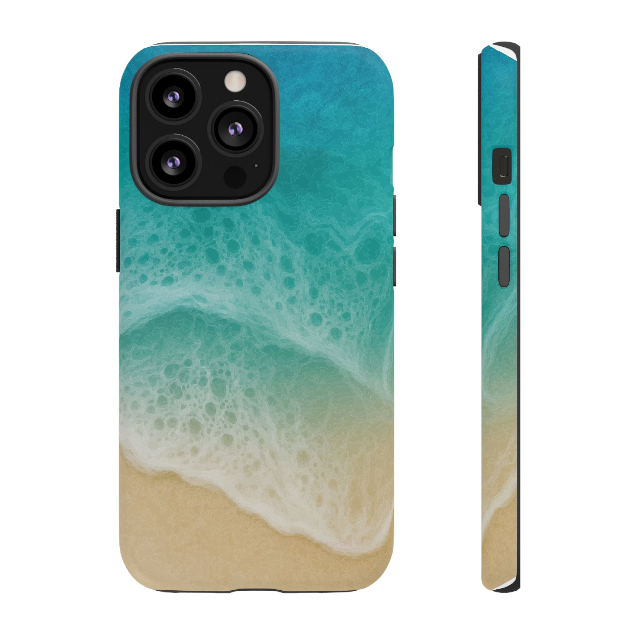 Resin Art, White Cover Design, Tough Cases, Phone Cover