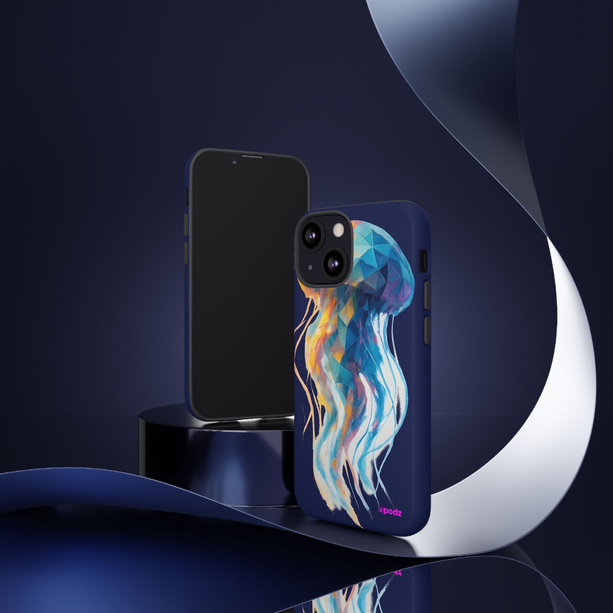 Jellyfish Glow Design, Tough Cases, Phone Cover