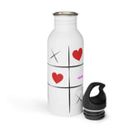 Naughts and Crosses - Water Bottle, Reusable Sports Hydration Flask