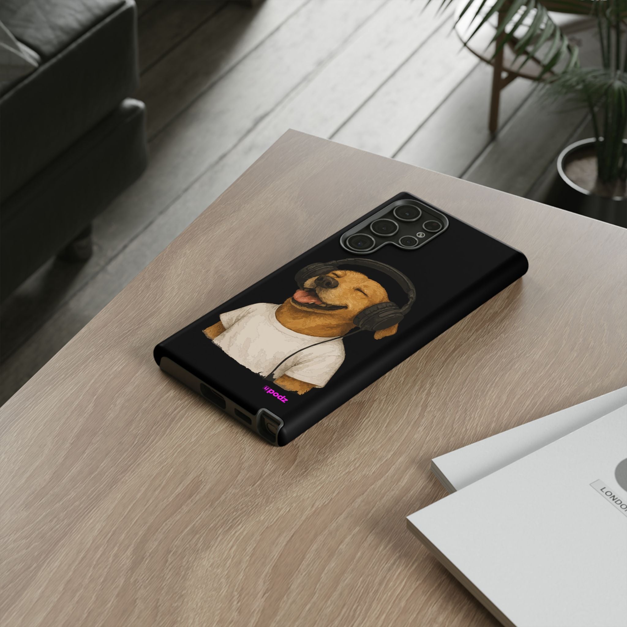 Puppy Vibes Design, Tough Cases, Phone Cover
