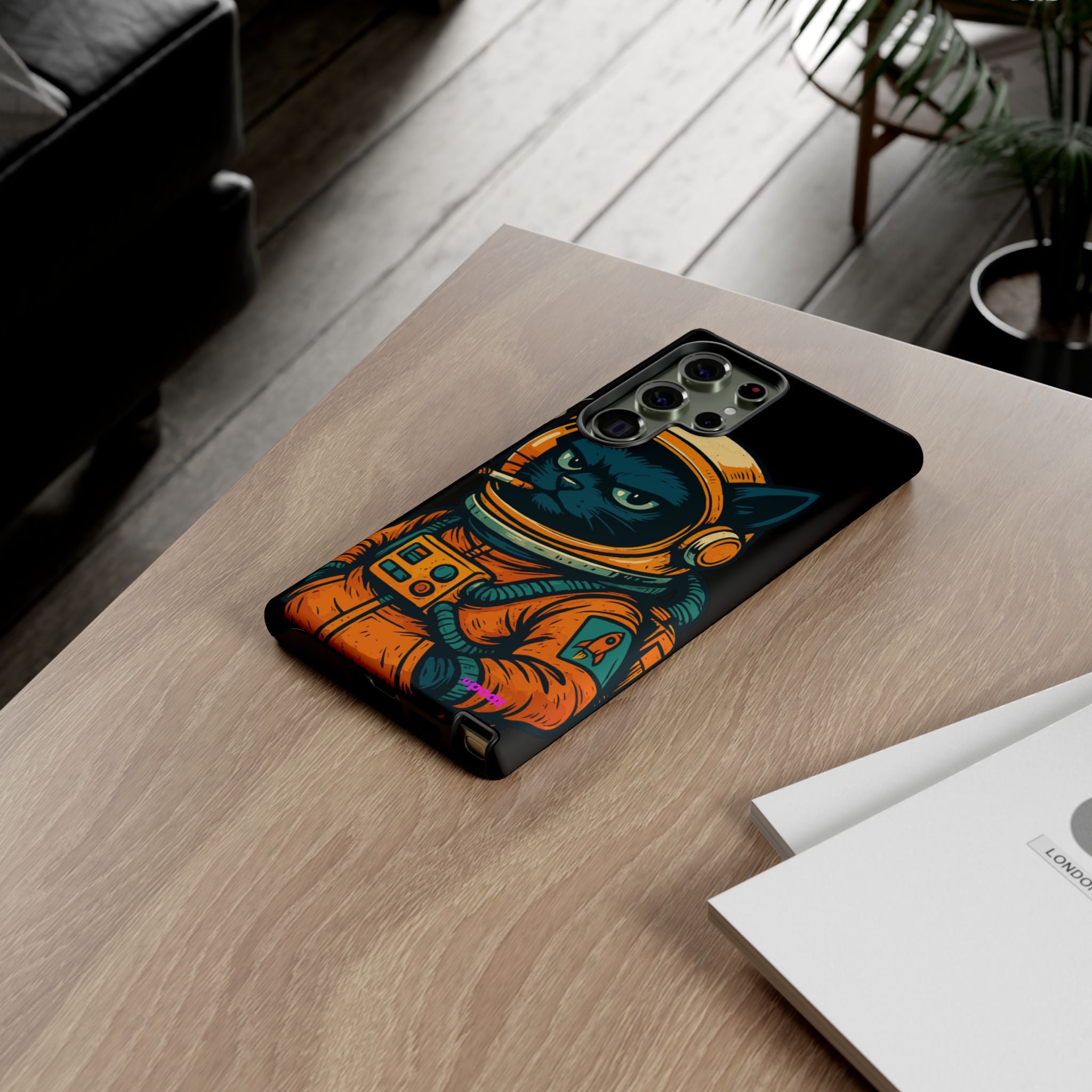 Smoking Cat Design, Tough Cases, Phone Cover