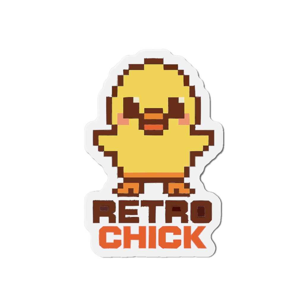 Retro Chick - Humorous Decor, Fridge Magnet