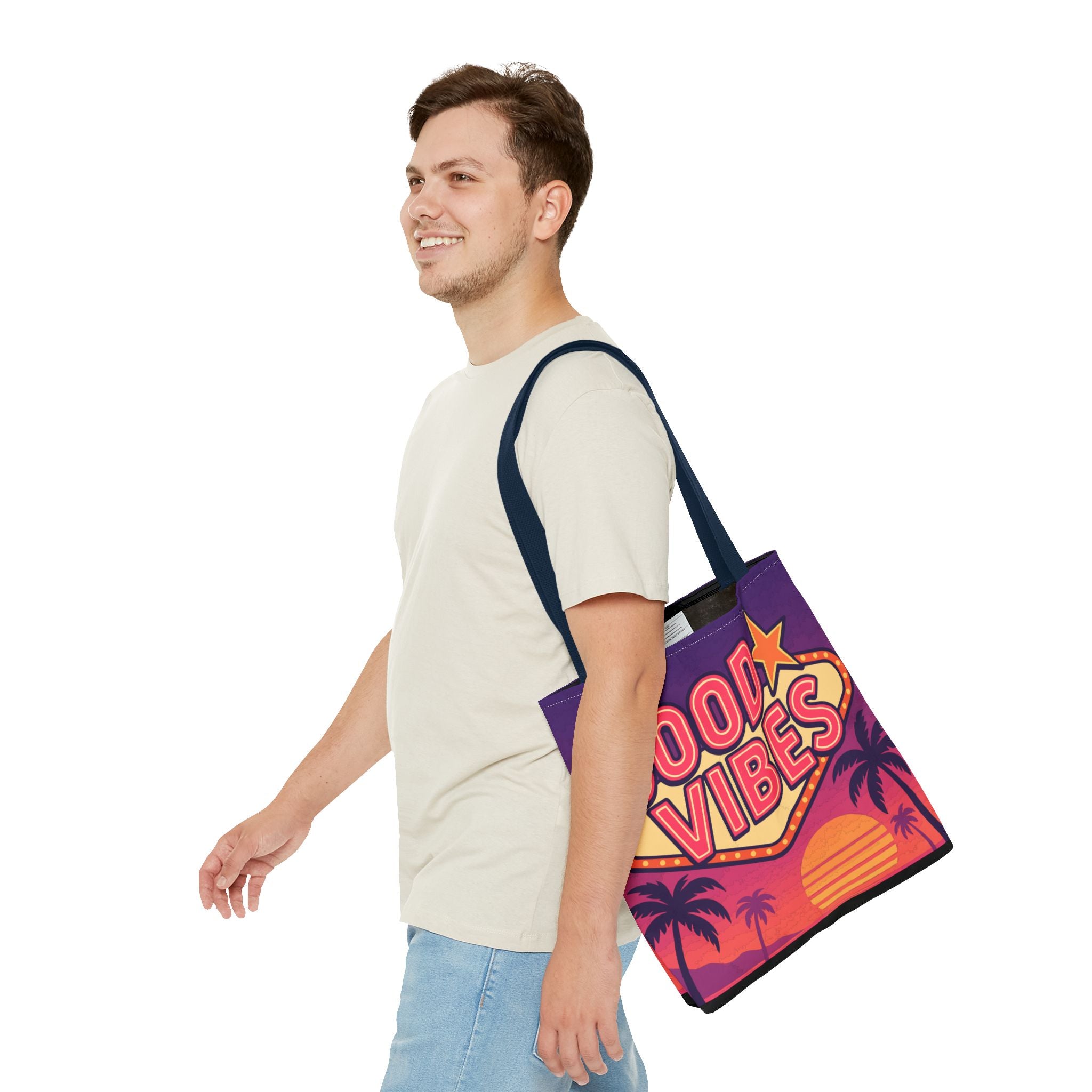 Good Vibes Tote Bag - Quirky Fun Bag