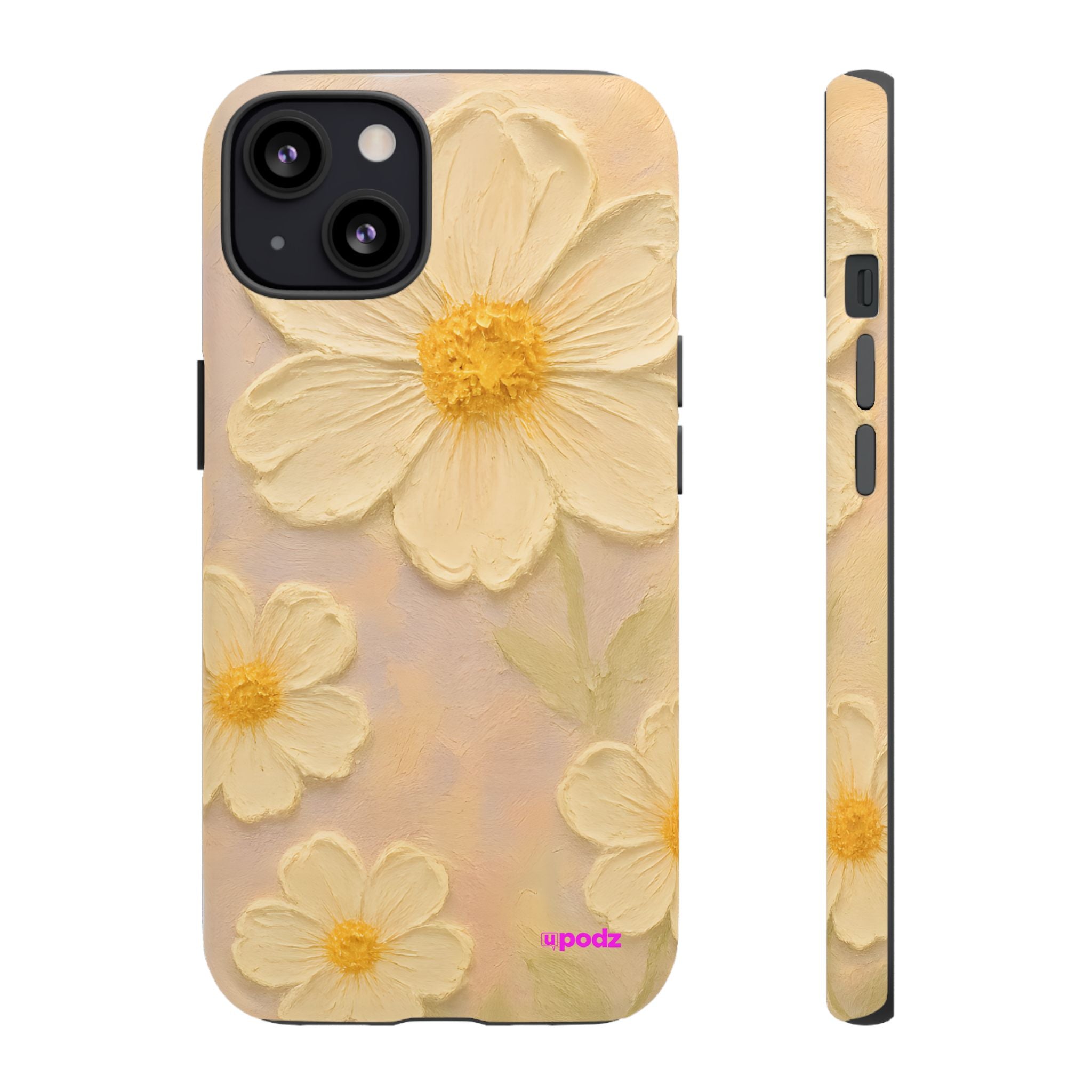 Phone Cases - Colorful Retro Oil Painting Flower