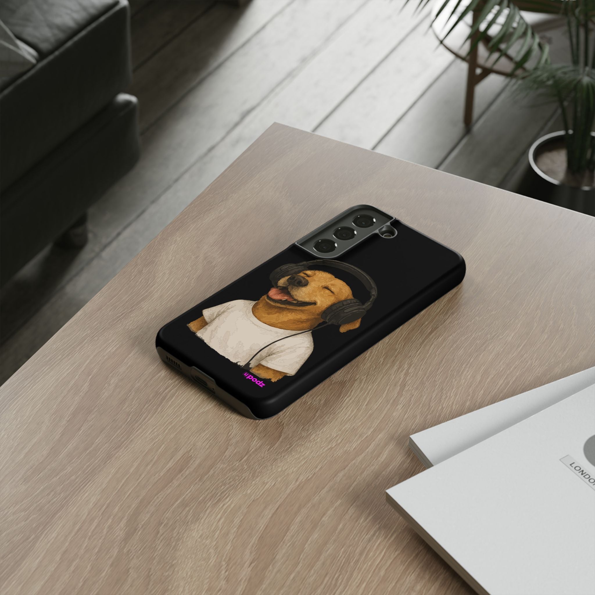 Puppy Vibes Design, Tough Cases, Phone Cover