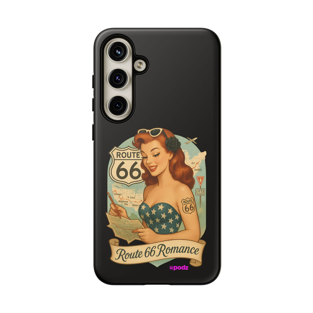 Route 66 Design, Tough Cases, Phone Cover, Unique Gift
