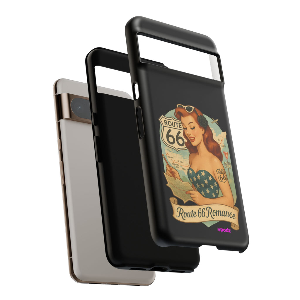 Route 66 Design, Tough Cases, Phone Cover, Unique Gift
