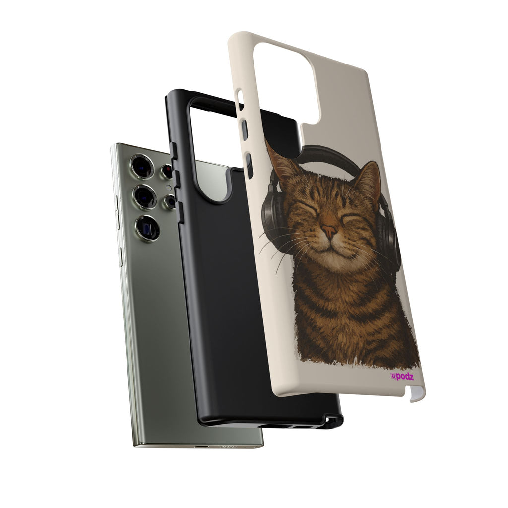 Feline Music Design, Tough Cases, Phone Cover