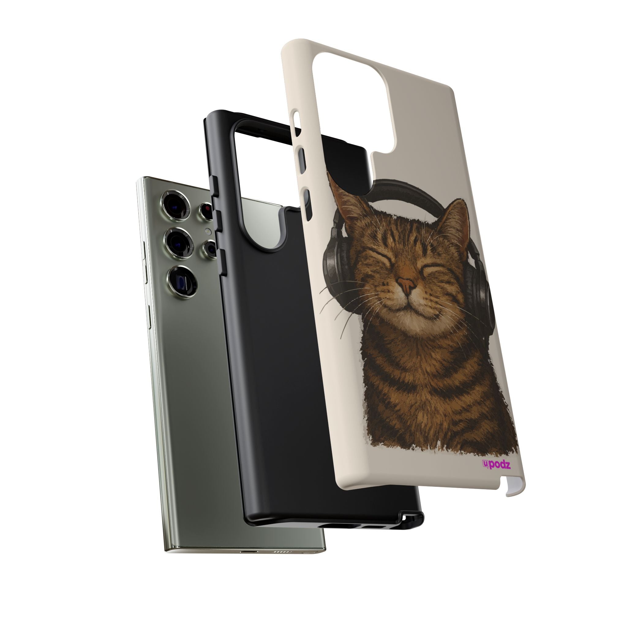 Feline Music Design, Tough Cases, Phone Cover