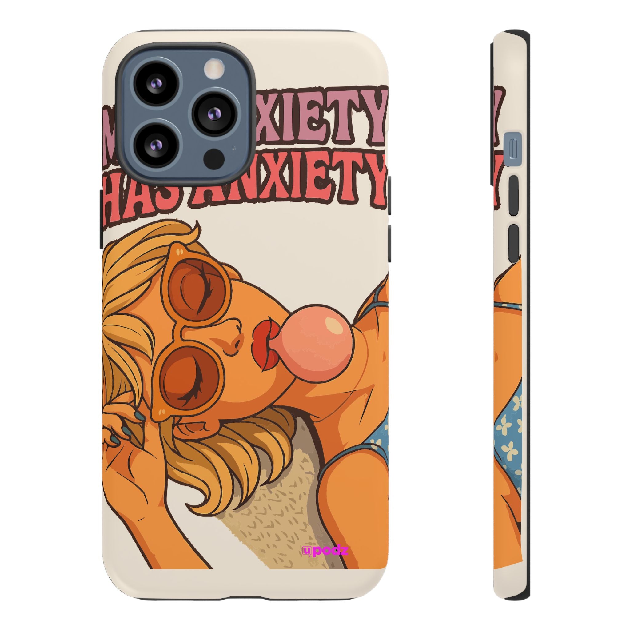 My Anxiety Design, Tough Cases, Phone Cover