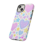 Colourful Doodle Design, Tough Cases, Phone Cover