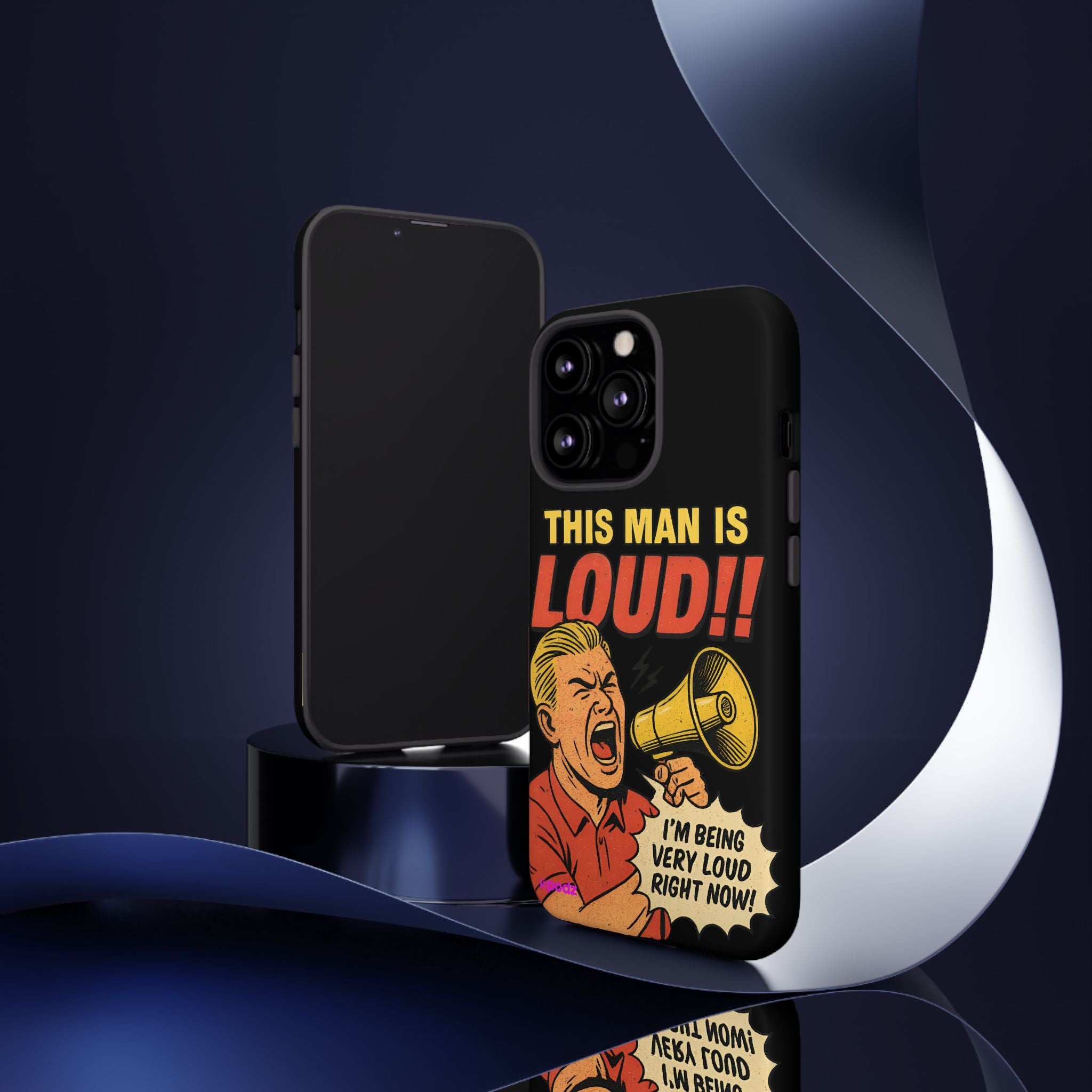 Loud Man Design, Tough Cases, Phone Cover