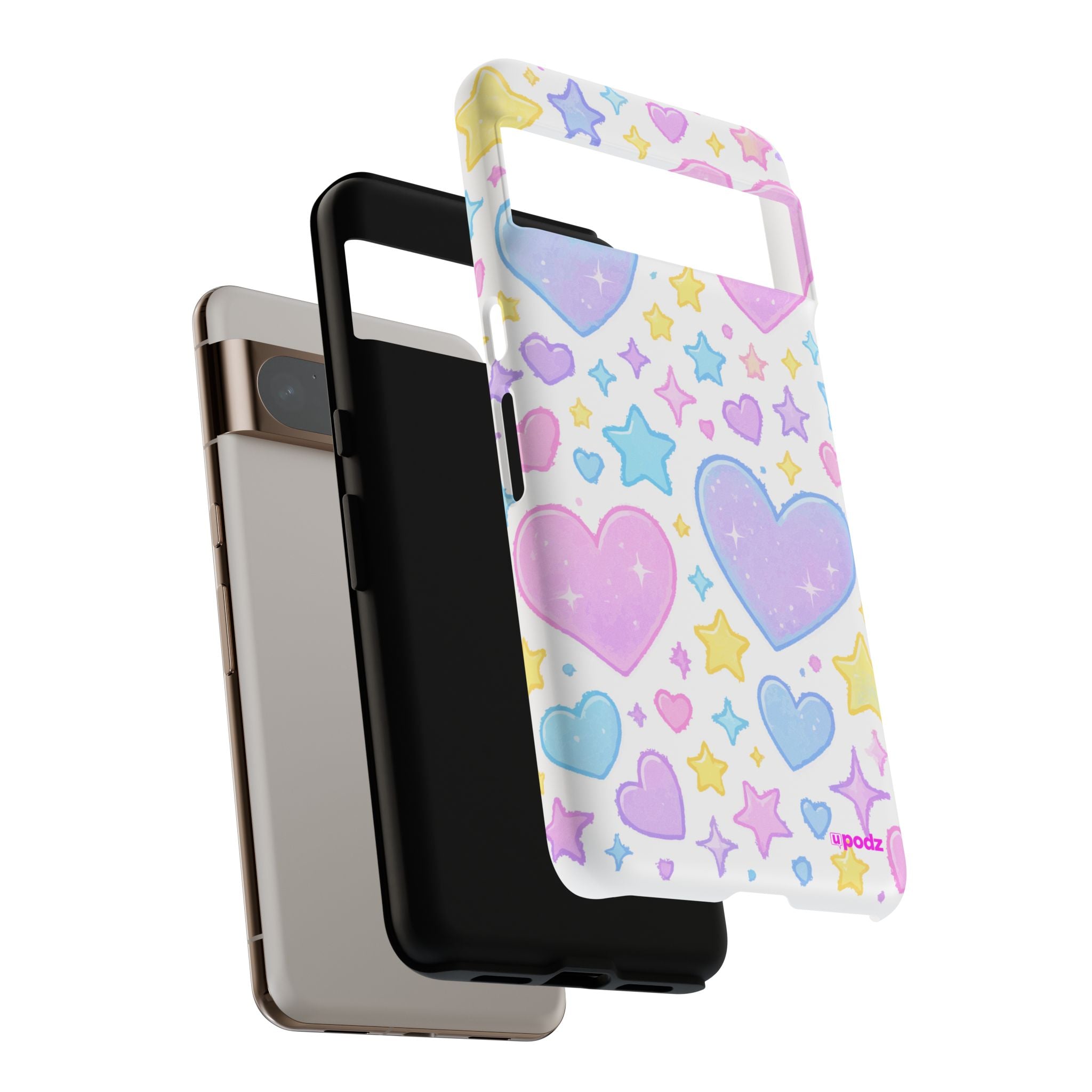 Colourful Doodle Design, Tough Cases, Phone Cover
