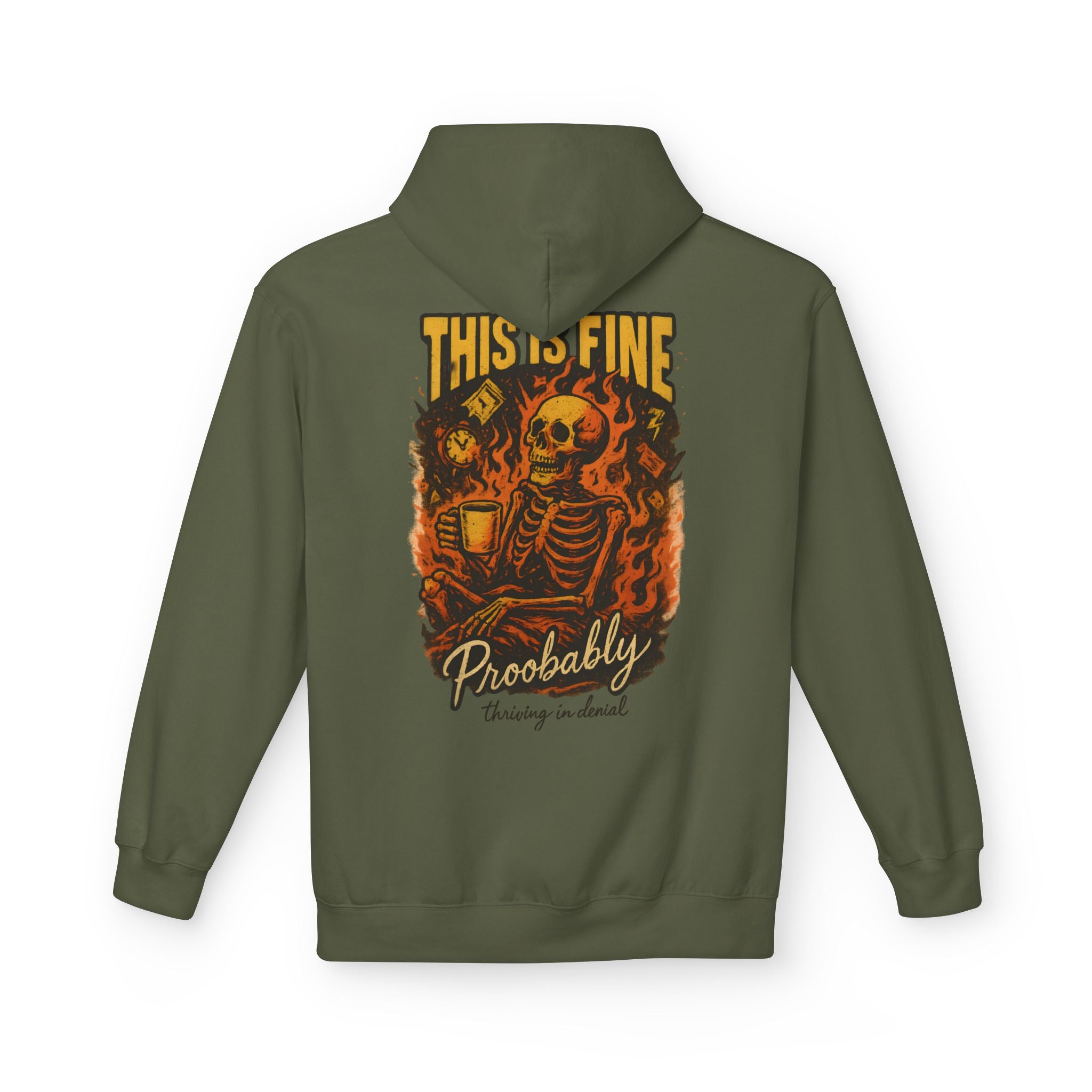 This is fine, Probably Hoodie