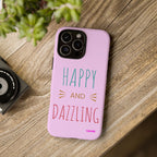 Happy Dazzling Design, Tough Cases, Phone Cover
