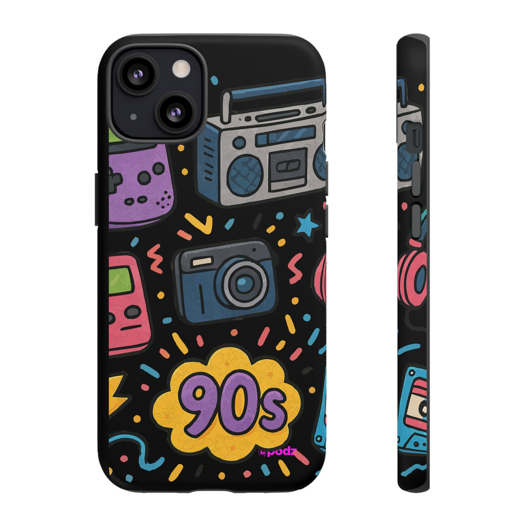 Retro 90's Design, Tough Cases, Phone Cover