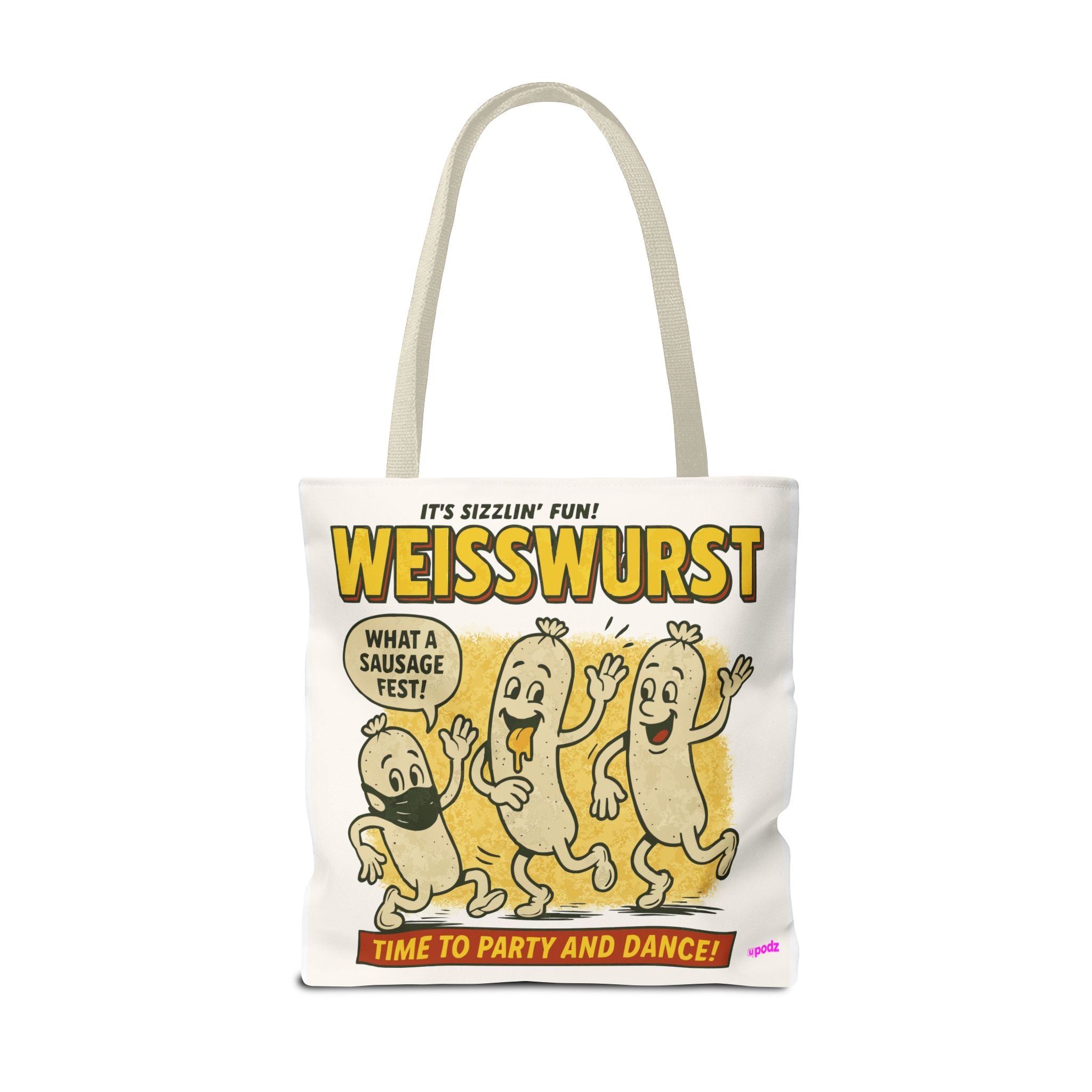 Weiner Fest Tote Bag - Quirky Fun Bag