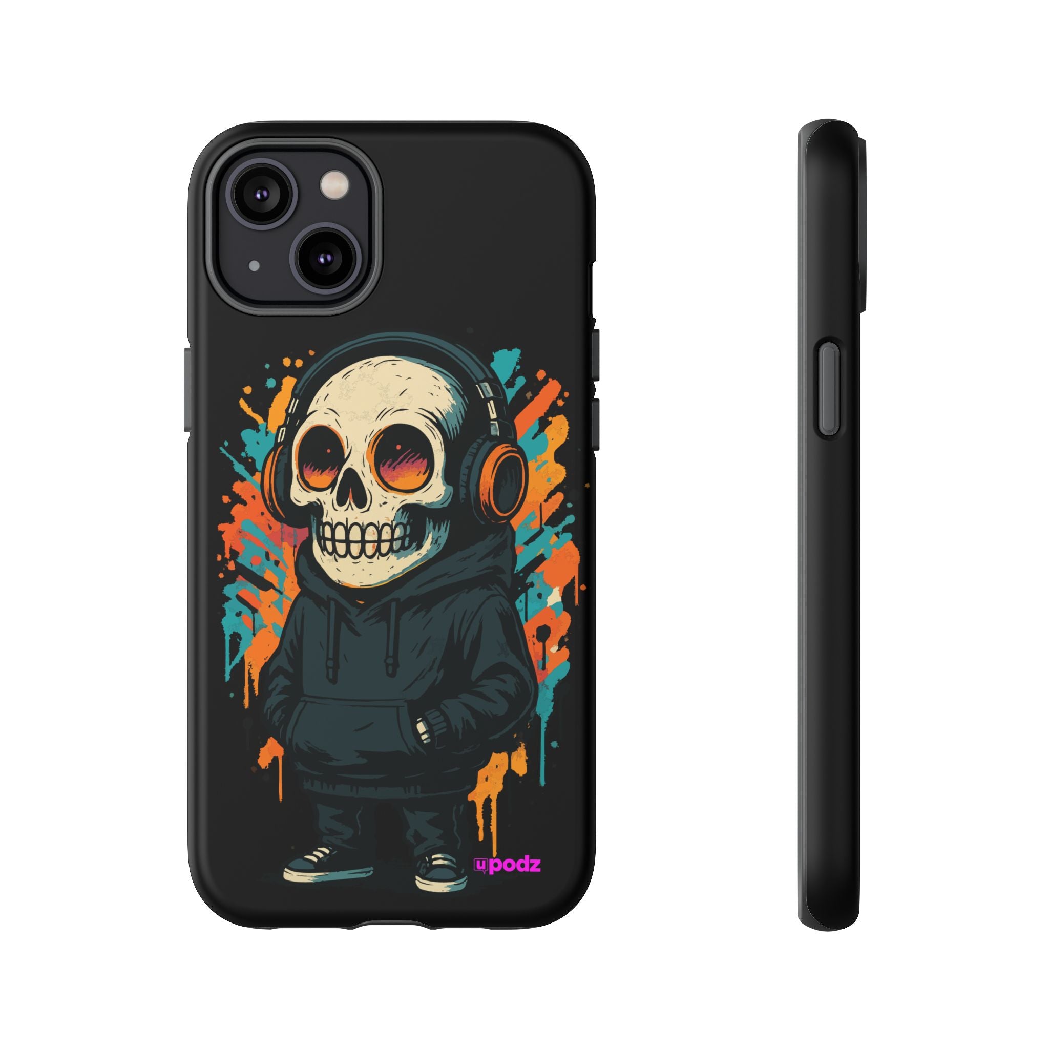 Skull Vibes Design, Tough Cases, Phone Cover