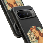 Route 66 Design, Tough Cases, Phone Cover, Unique Gift