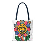 Flower Power Tote Bag - Quirky Fun Bag