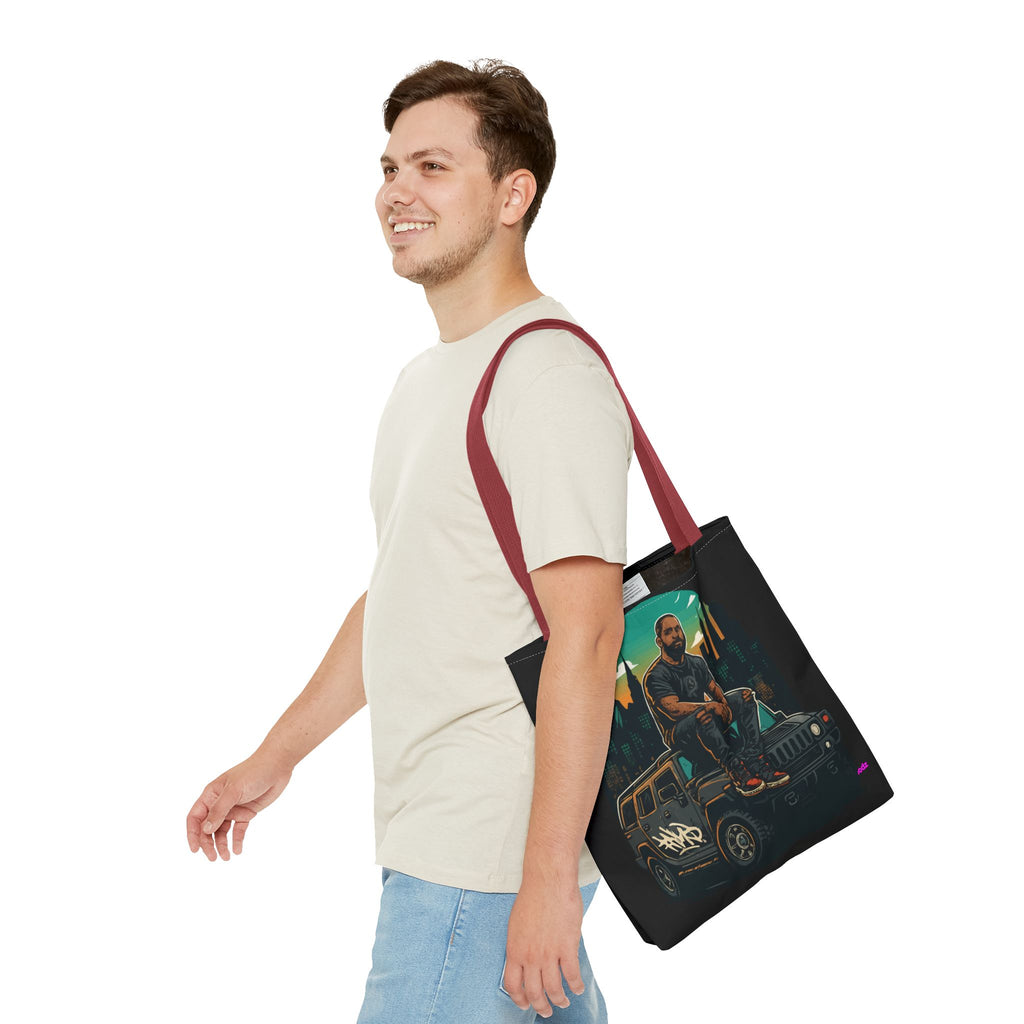 Hanging Out Tote Bag - Quirky Fun Bag