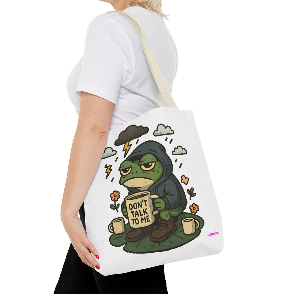 Dont Talk Tote Bag - Quirky Fun Bag