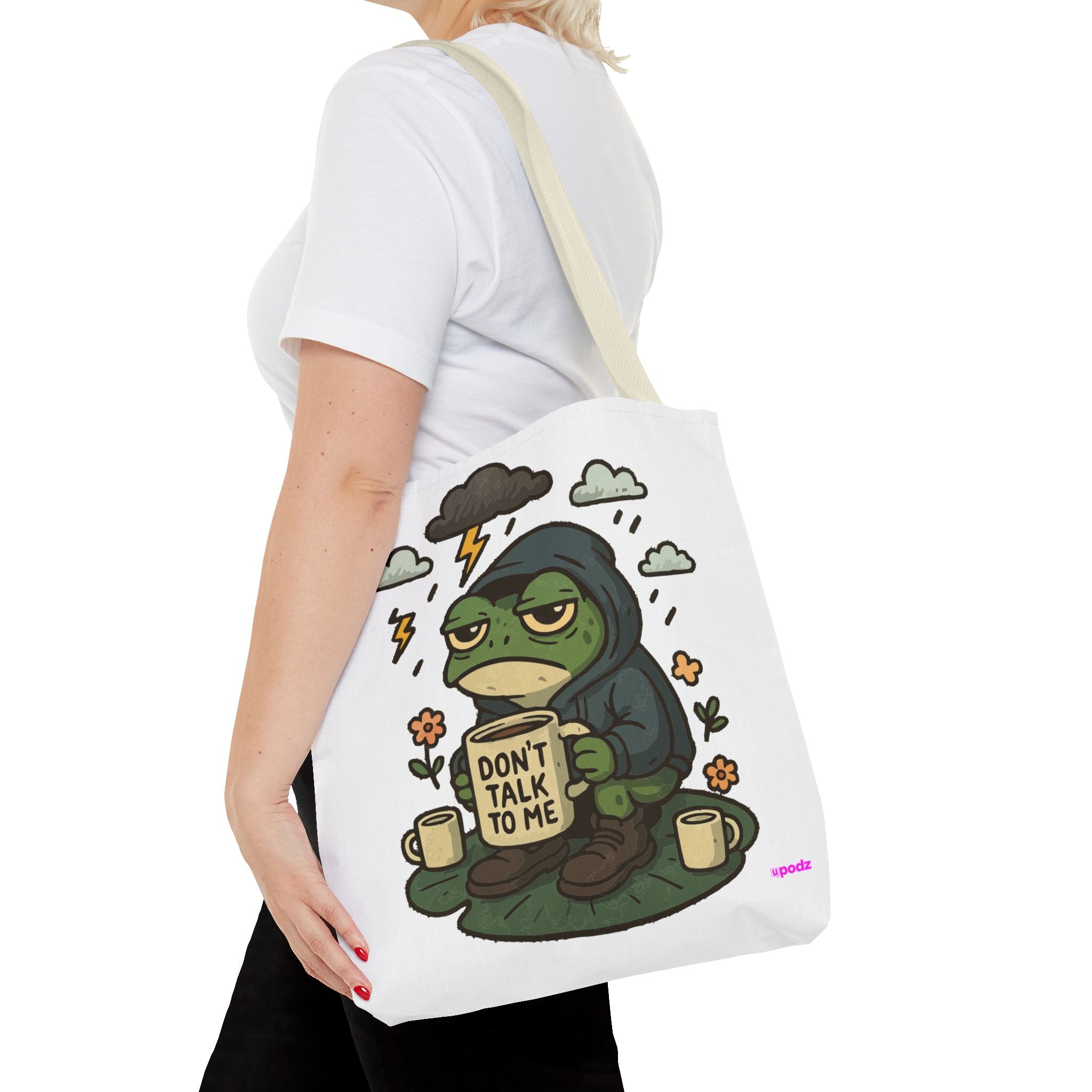 Dont Talk Tote Bag - Quirky Fun Bag
