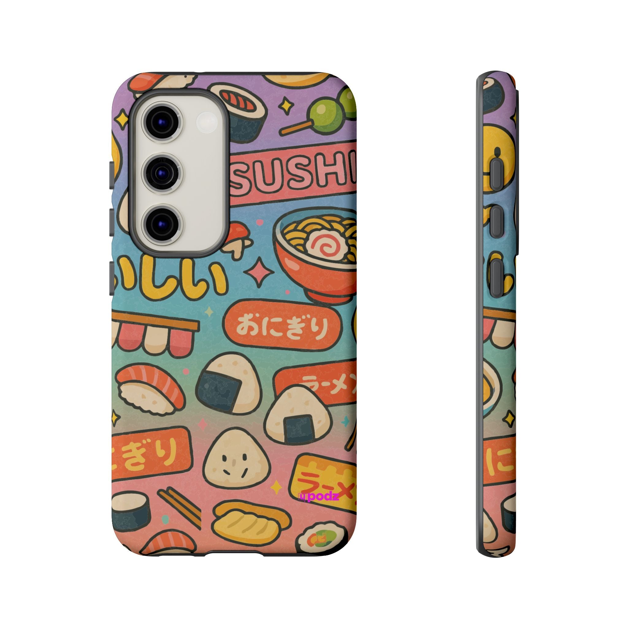 I love Sushi, White Cover Design, Tough Cases, Phone Cover