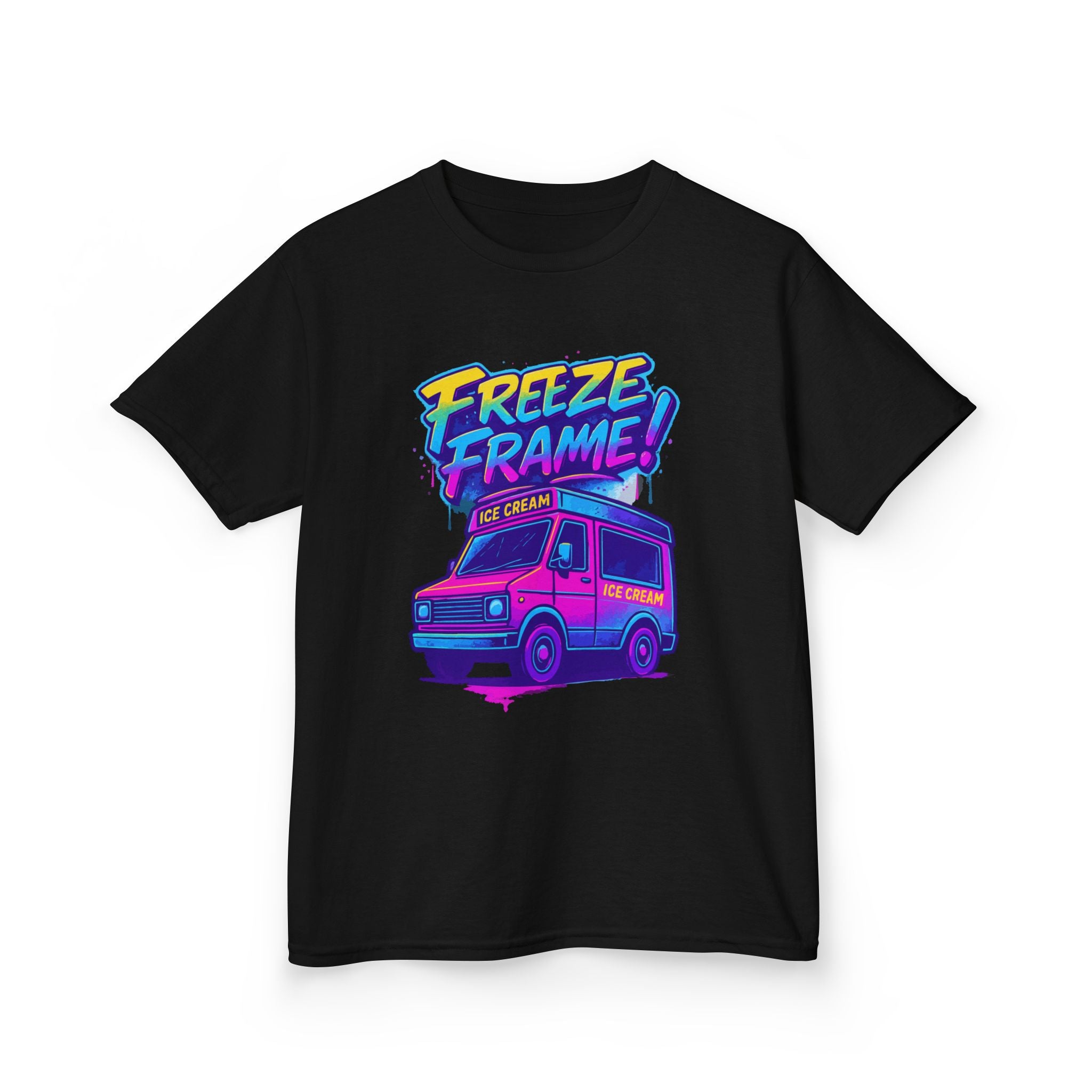 Freeze! Kids Tee, Fun Graphic Tee, Kids Cotton T-Shirt