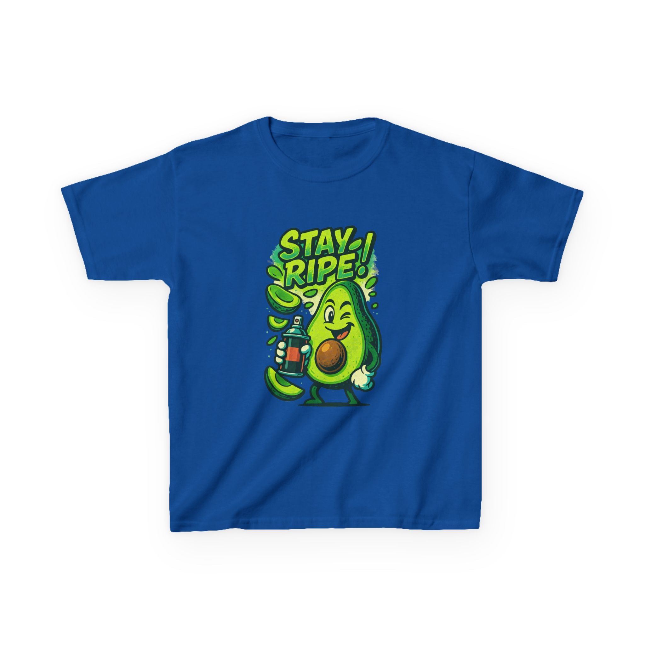Stay Ripe Kids Tee, Fun Graphic Tee, Kids Cotton T-Shirt
