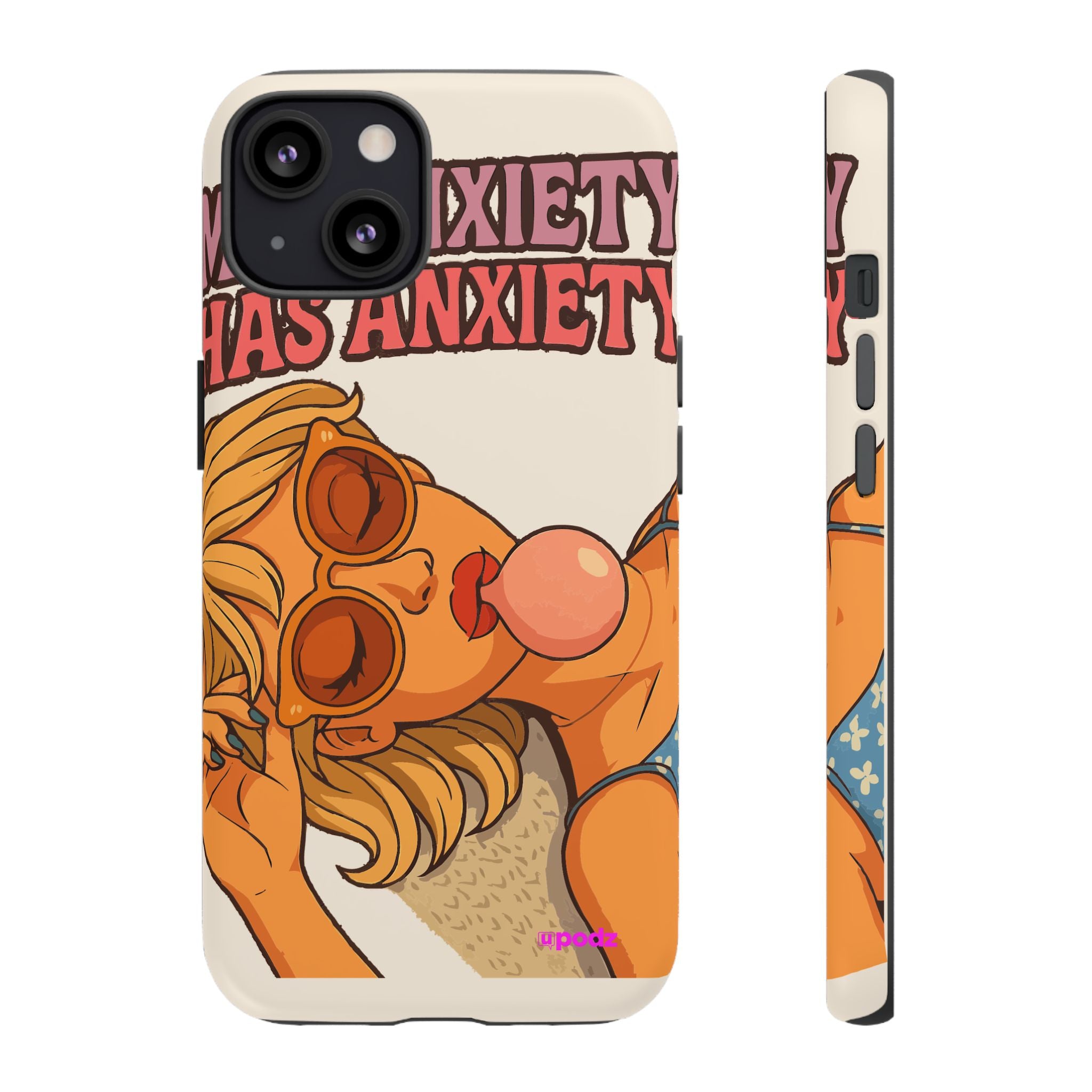 My Anxiety Design, Tough Cases, Phone Cover