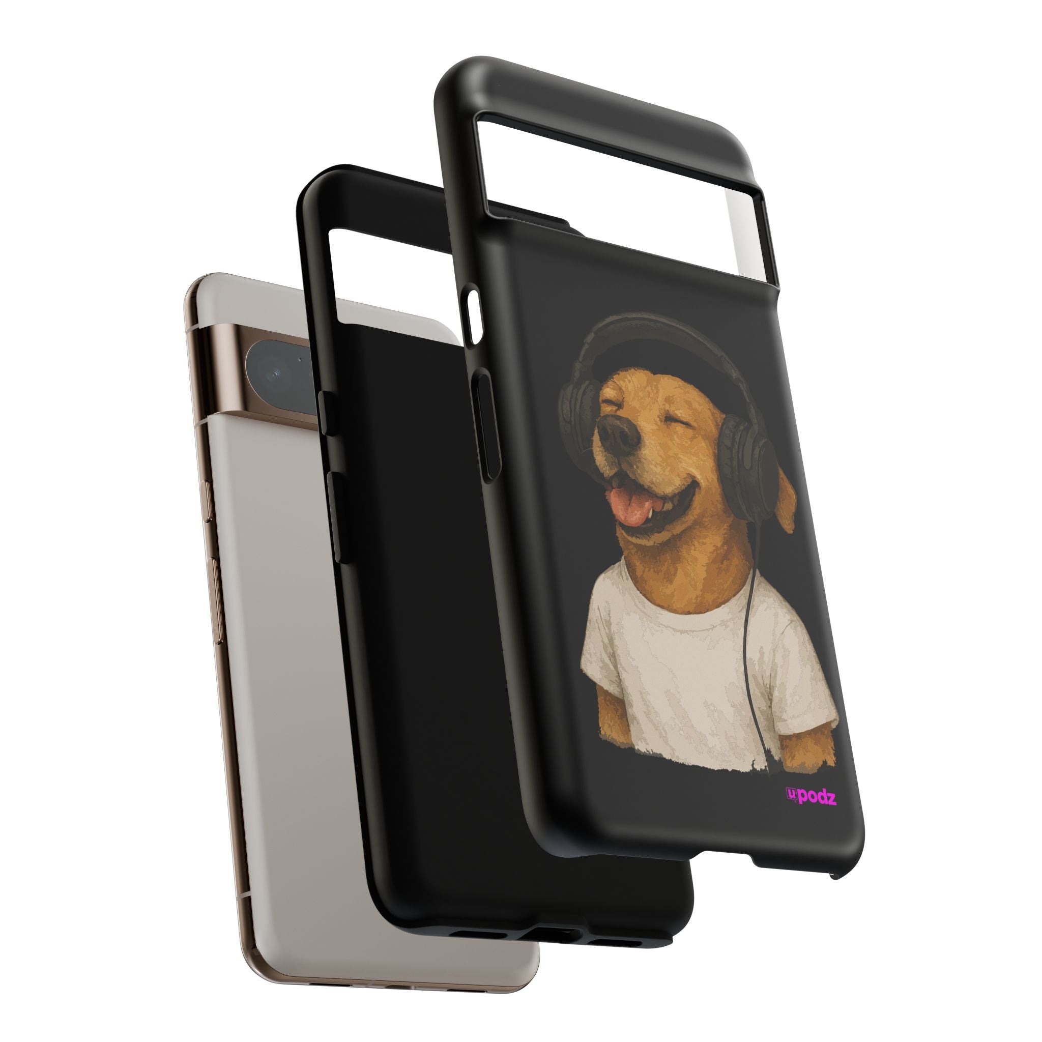 Puppy Vibes Design, Tough Cases, Phone Cover