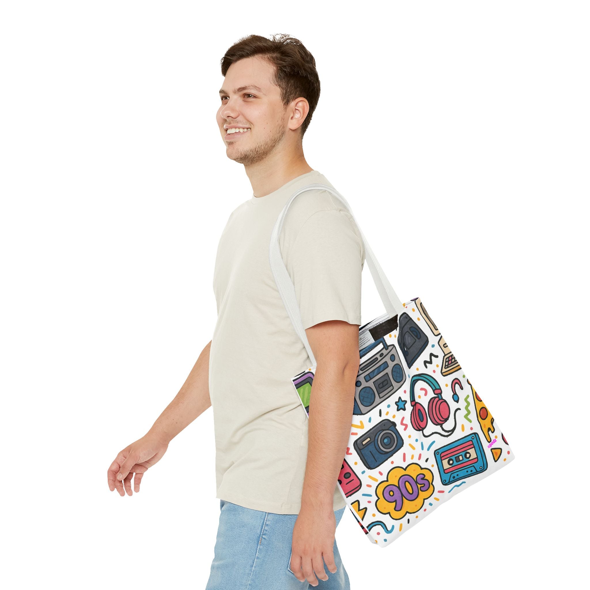 Nostalgia 90's Quirky Design, Fun Bag