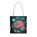 Brain Power Tote Bag - Quirky, Fun Tote Bag