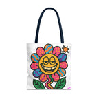 Flower Power Tote Bag - Quirky Fun Bag