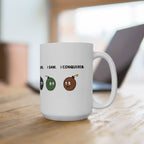 Came Saw Conquered Ceramic Mug |  Personalized Mug