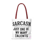 Sarcasm Tote Bag - Quirky Design, Fun Bag