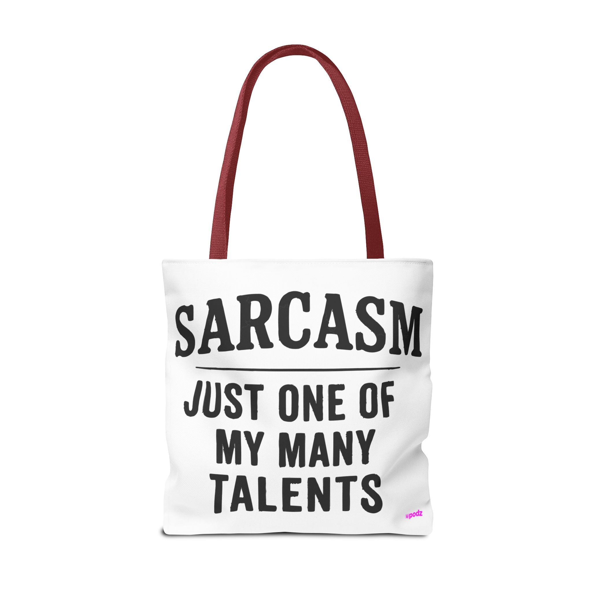 Sarcasm Tote Bag - Quirky Design, Fun Bag