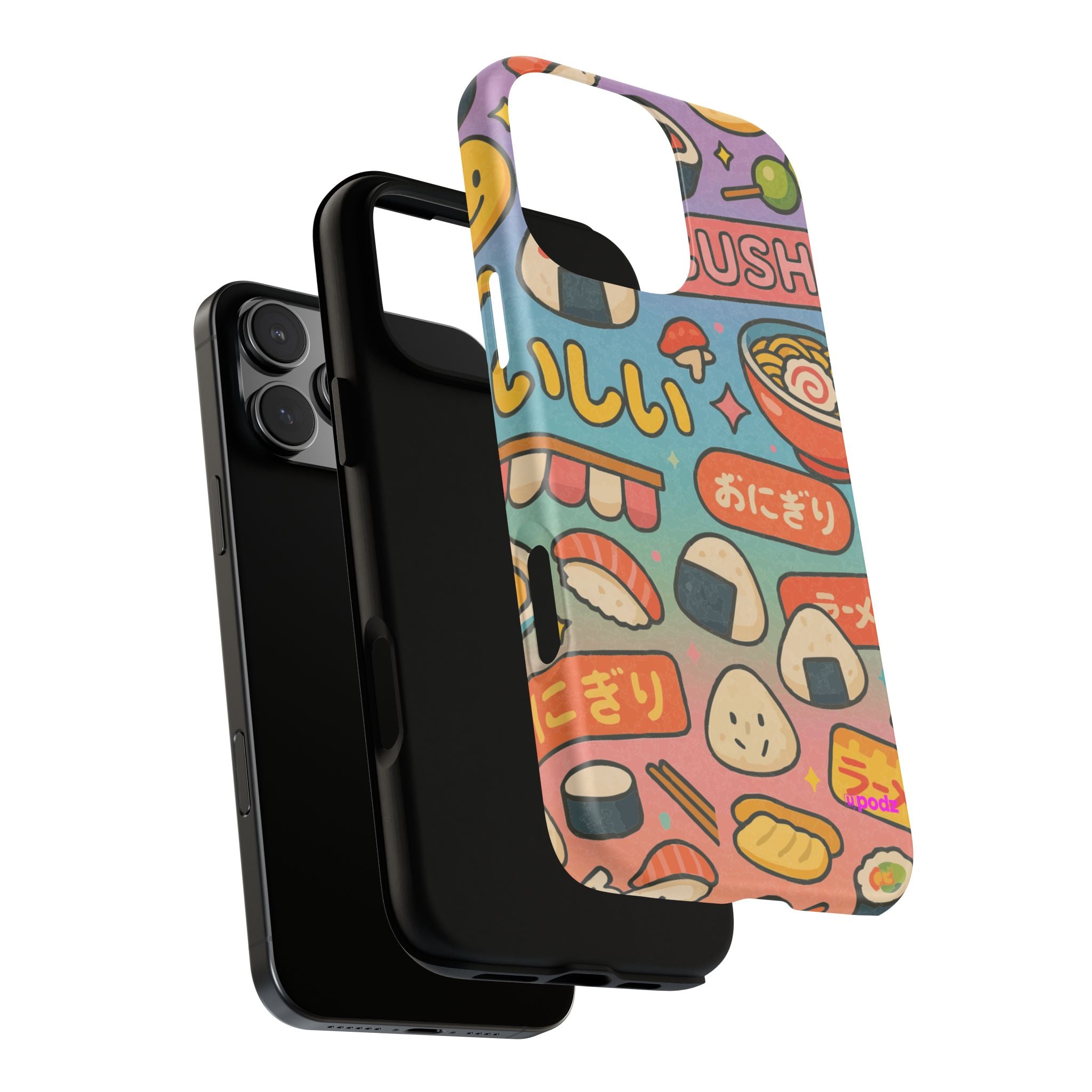 I love Sushi, White Cover Design, Tough Cases, Phone Cover