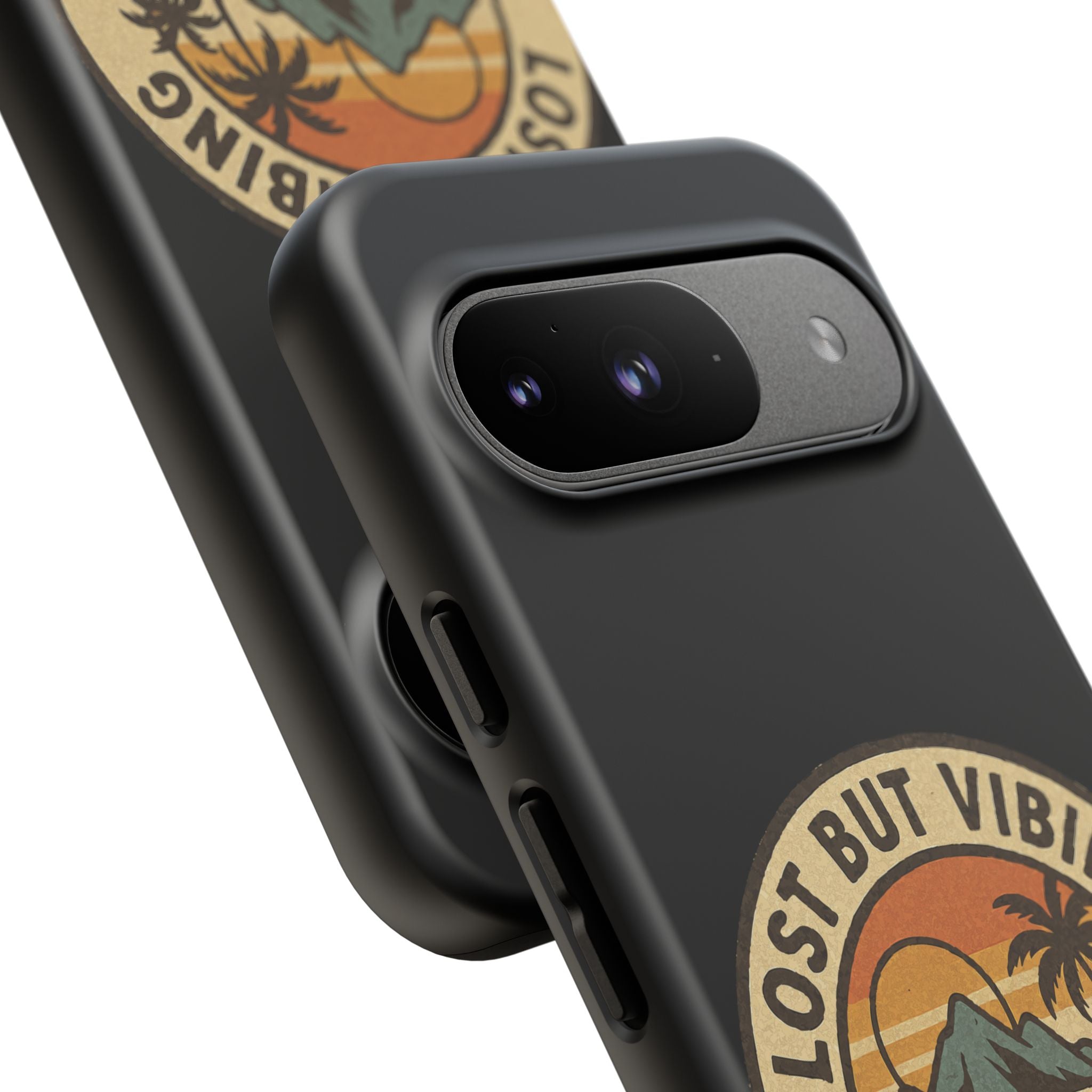 Lost But Vibing Design, Tough Cases, Phone Cover