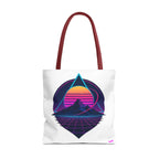 Sunset Mountain Tote - Quirky Design, Fun Bag
