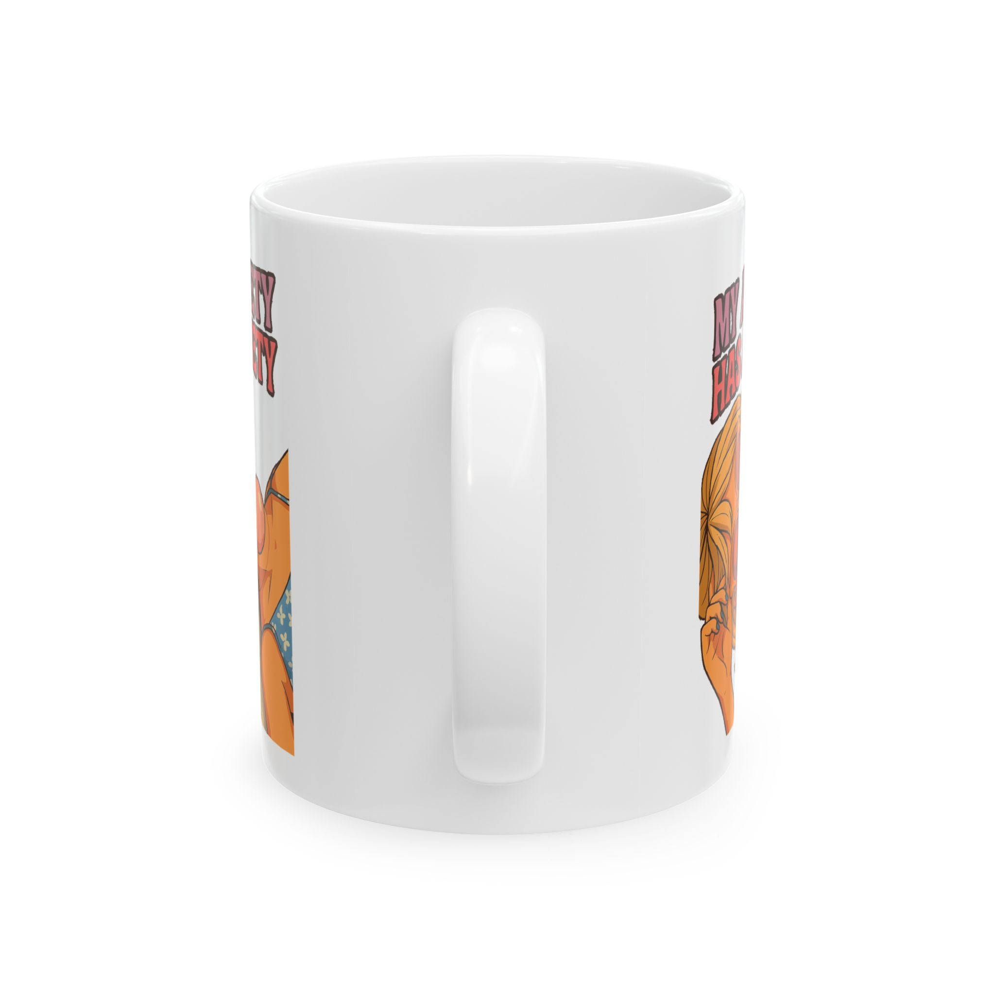 My Anxiety Ceramic Mug |  Personalized Mug