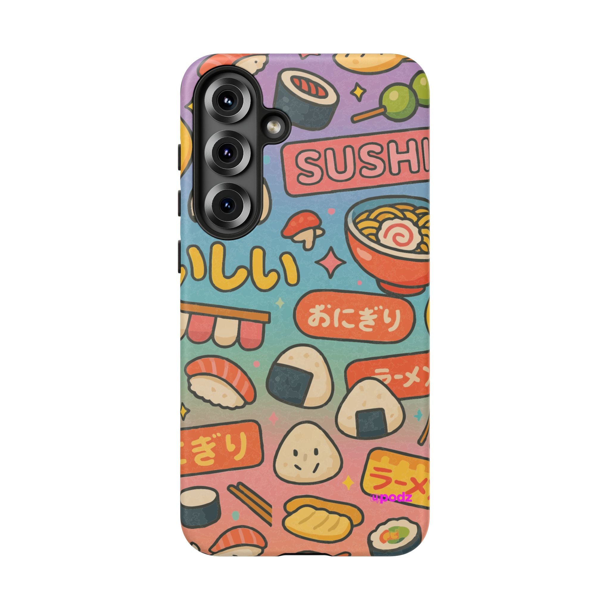 I love Sushi, White Cover Design, Tough Cases, Phone Cover