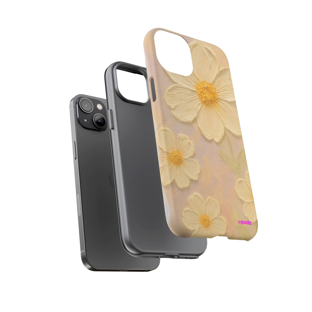 Phone Cases - Colorful Retro Oil Painting Flower
