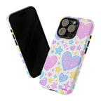 Colourful Doodle Design, Tough Cases, Phone Cover