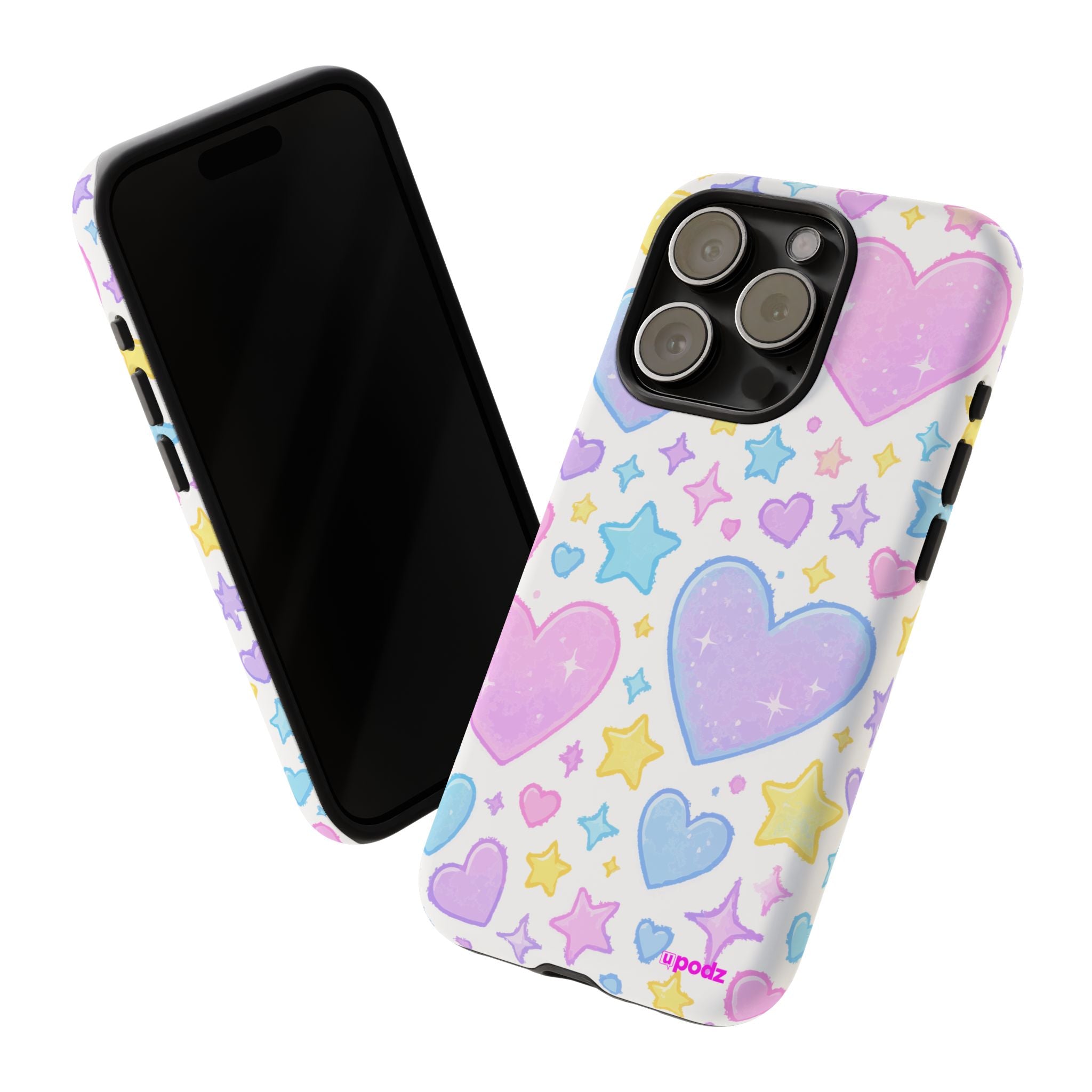 Colourful Doodle Design, Tough Cases, Phone Cover