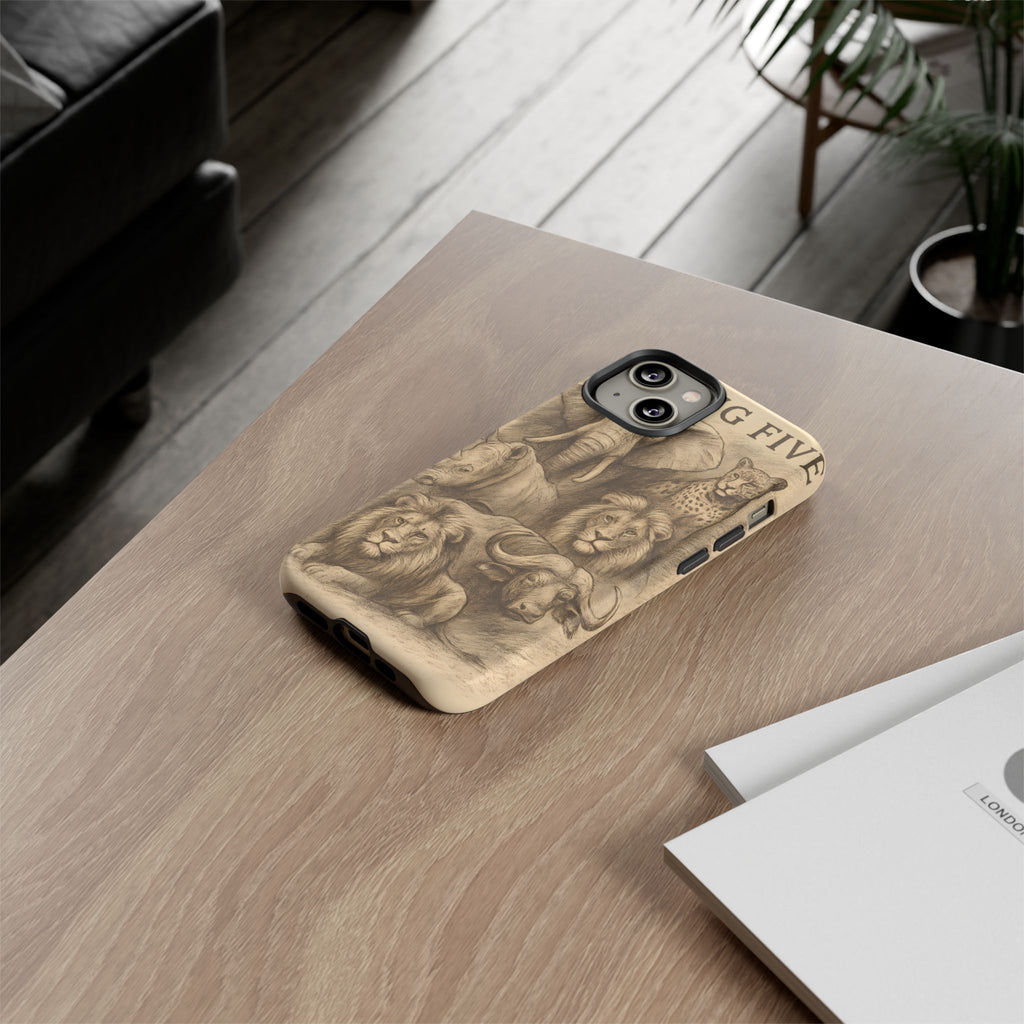The Big 5 Design, Tough Cases, Phone Cover, Unique Gift